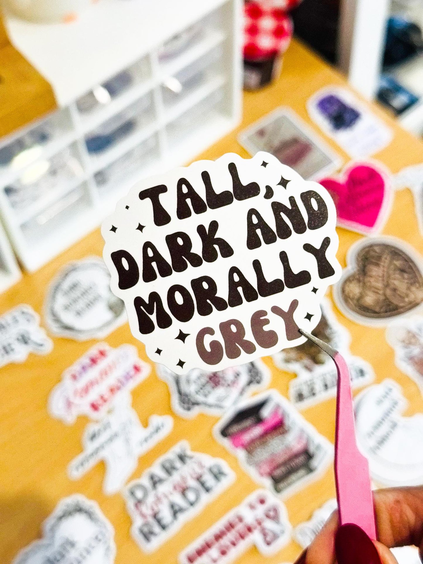 50 Dark Romance Stickers, Dark Smut Bookish Kindle Sticker Pack, Smutty Read Themed, Waterproof Laptop Stickers, Book Lover, phone case