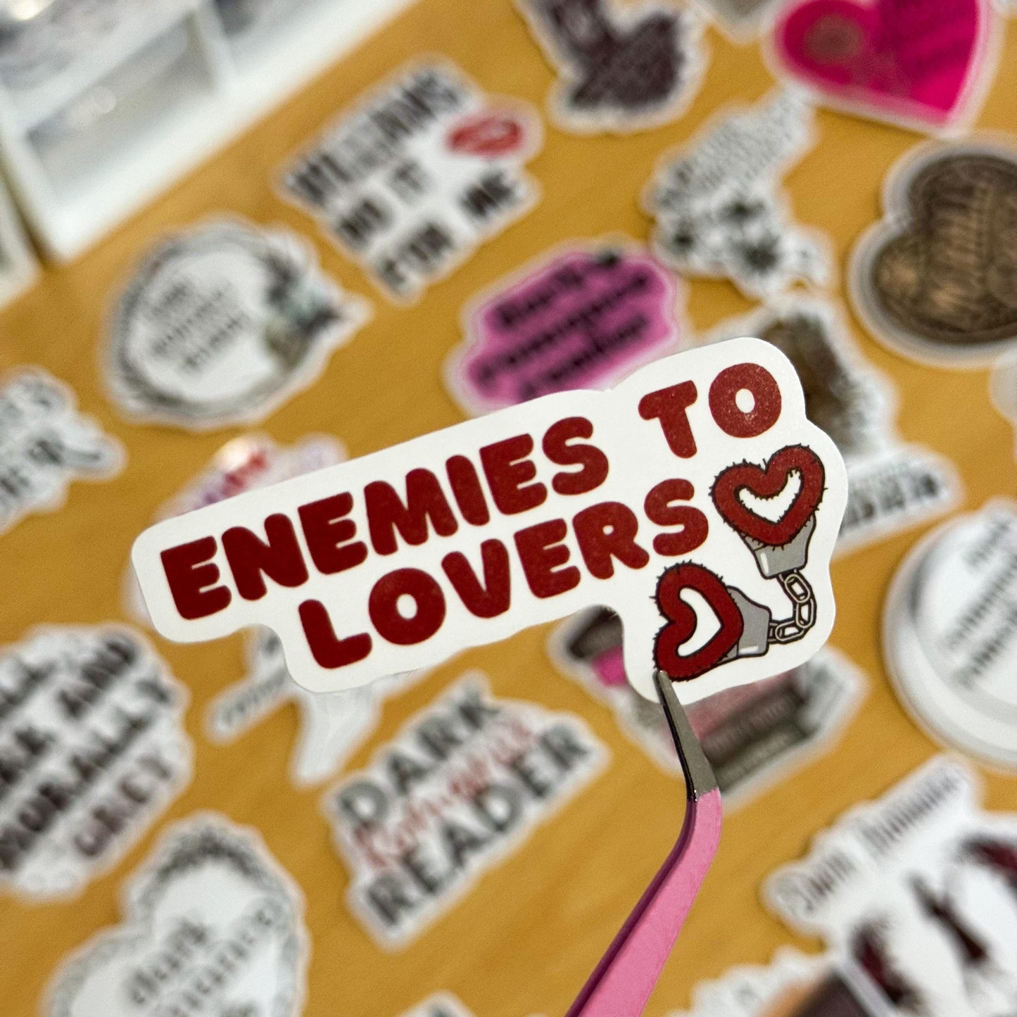 50 Dark Romance Stickers, Dark Smut Bookish Kindle Sticker Pack, Smutty Read Themed, Waterproof Laptop Stickers, Book Lover, phone case