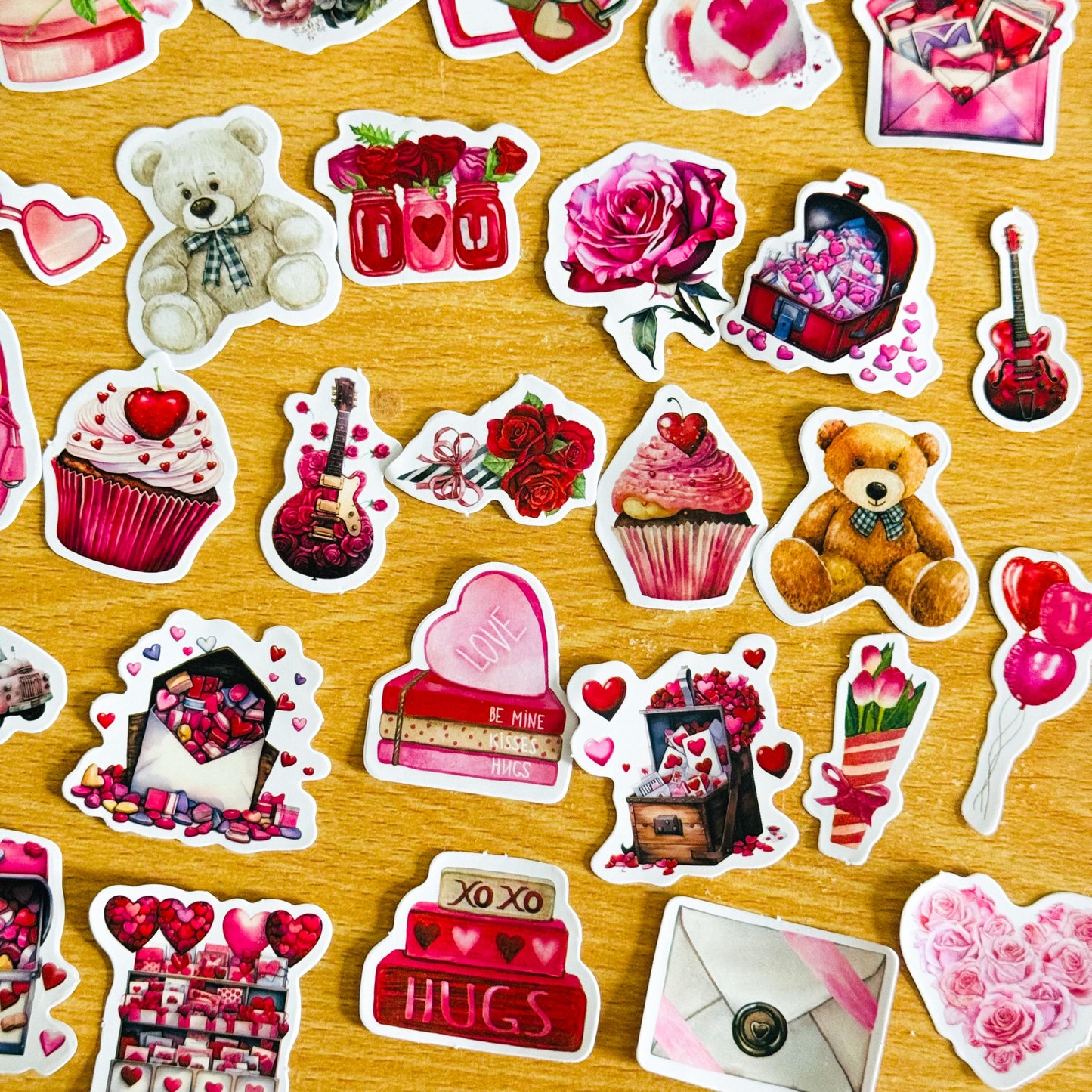 100 Valentines Day stickers, Romantic Valentine Stickers, Corny Quotes Funny, Valentines Day Sarcastic Retro, Planner, Laptop, Phone Case