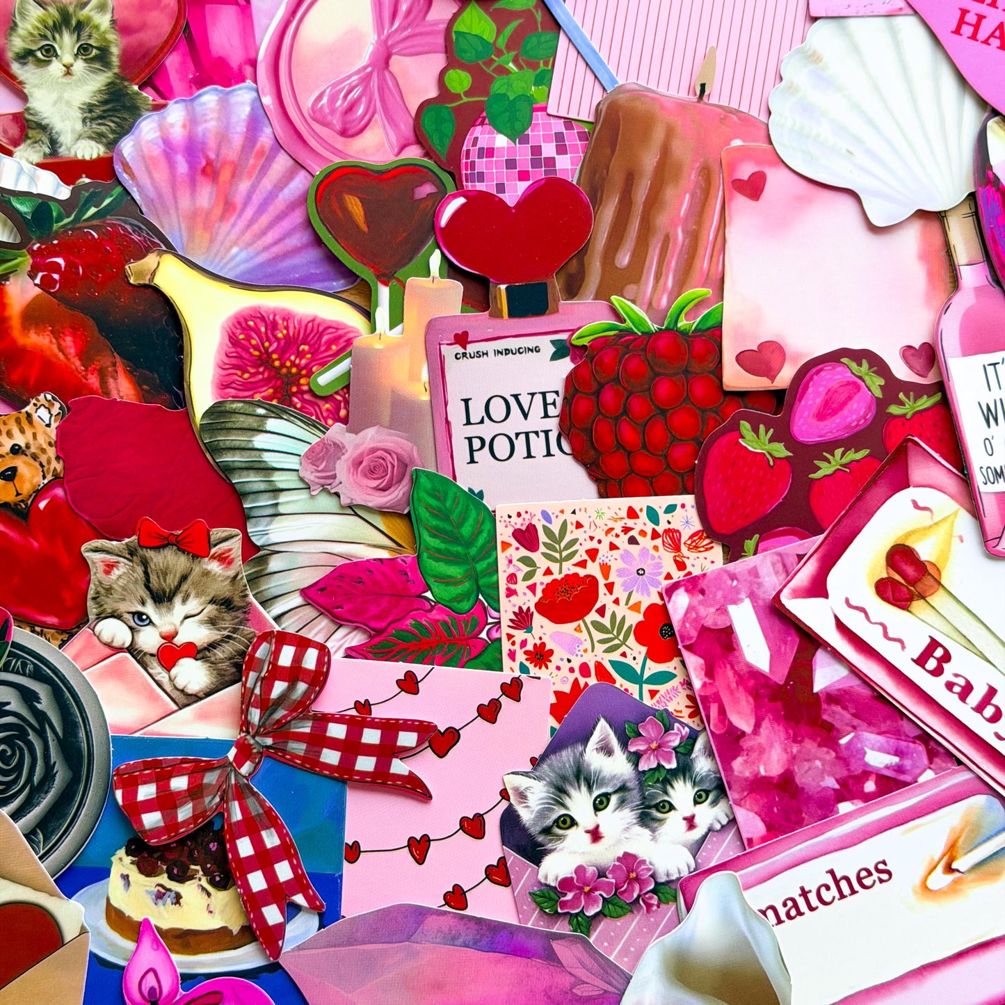 50 Red Valentines Day stickers, Romance Stickers, Red Romance, Pink lover Stickers, Valentines Day Love, Planner, Laptop, Phone Case
