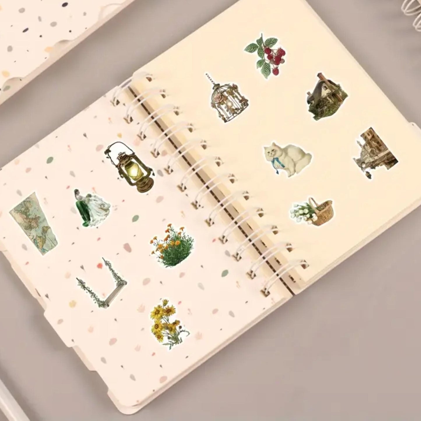 50pcs Aesthetic Green Stickers, Green Sticker Pack, Green Stickers, Waterproof Sticker Bundle, Die Cut Stickers, VSCO Green Stickers