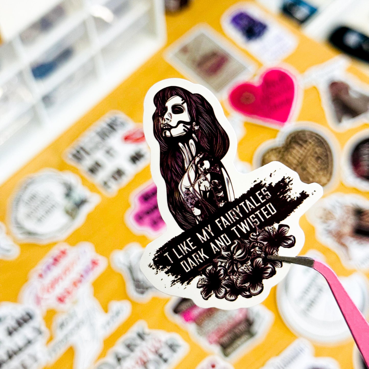 50 Dark Romance Stickers, Dark Smut Bookish Kindle Sticker Pack, Smutty Read Themed, Waterproof Laptop Stickers, Book Lover, phone case