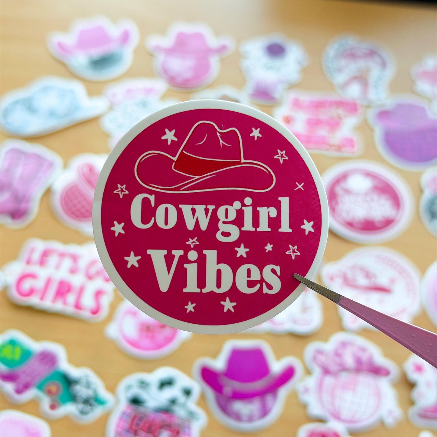50pcs Disco Cowgirl Stickers, Girly Aesthetic Sticker Pack, Y2K Stickers, Retro Stickers, Kindle Stickers, Planner, Laptop, Phone Case