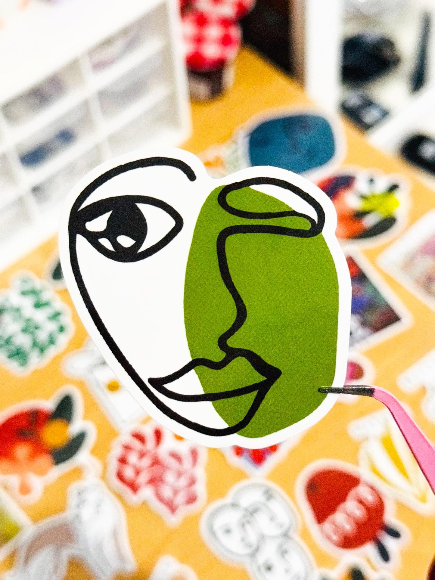 50 Matisse Stickers Pack, Vinyl abstract art, Die Cut Decal Set, Waterproof, Aesthetic, Planner Scrapbook, abstract, Skateboard Laptop Phone