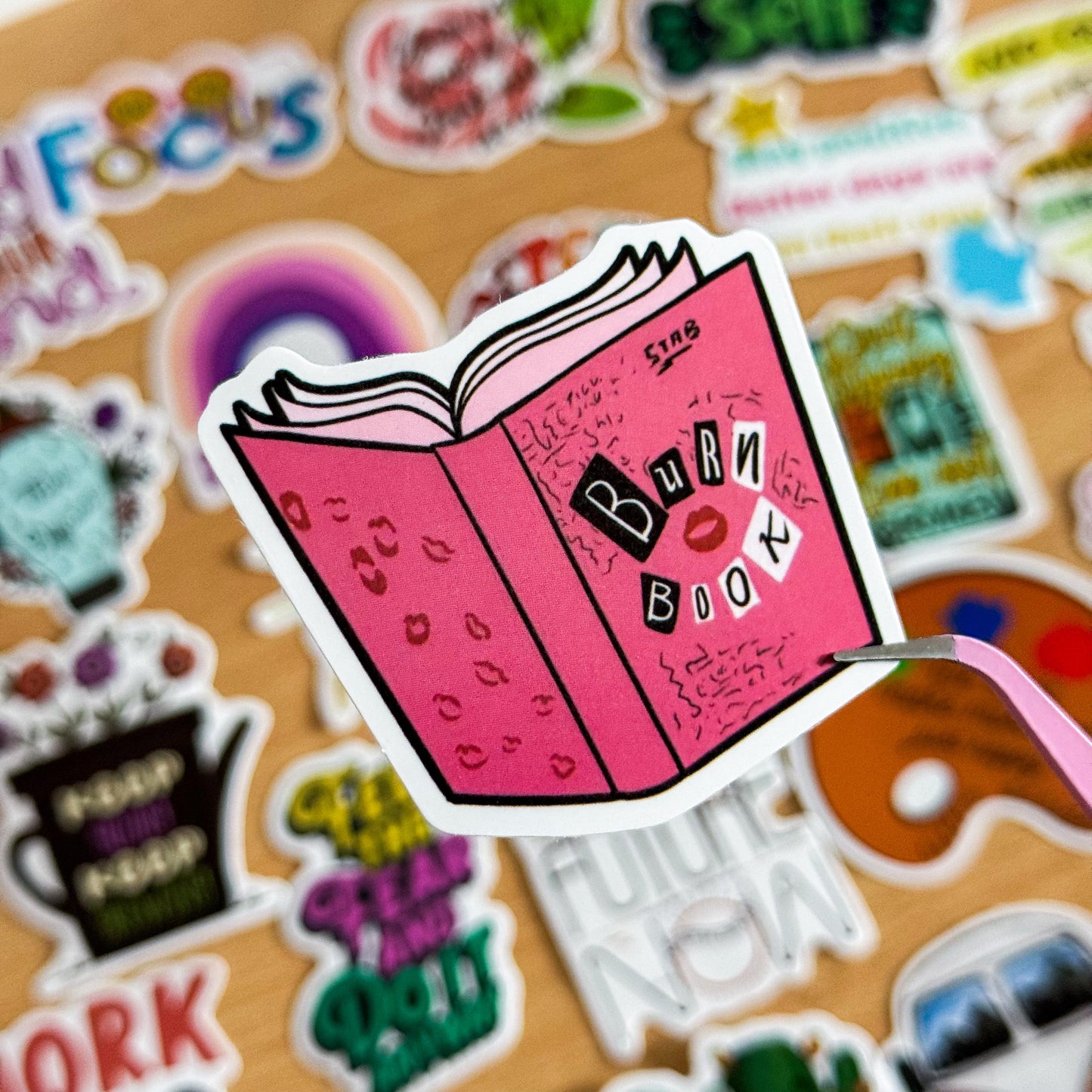 50pcs Inspirational Words Stickers, Vinyl Waterproof Stickers For Water Bottle, Car, Cup Phone case, Skateboard Luggage, Classroom Decor